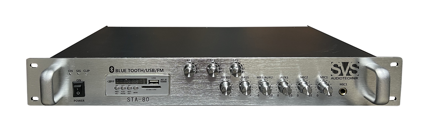 SVS Audiotechnik STA-80 Микшер-усилитель для систем Public Address в Чебоксарах