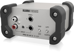Klark Teknik DI 22P пассивный стерео директ-бокс в Чебоксарах