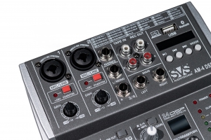 SVS Audiotechnik mixers AM-4 DSP Аналоговый микшерный пульт, 4-канала в Чебоксарах